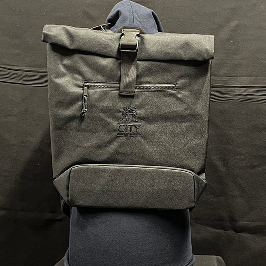 City Crested Roll-Top Backpack